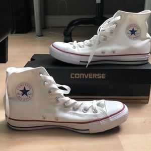 White High Top Converse